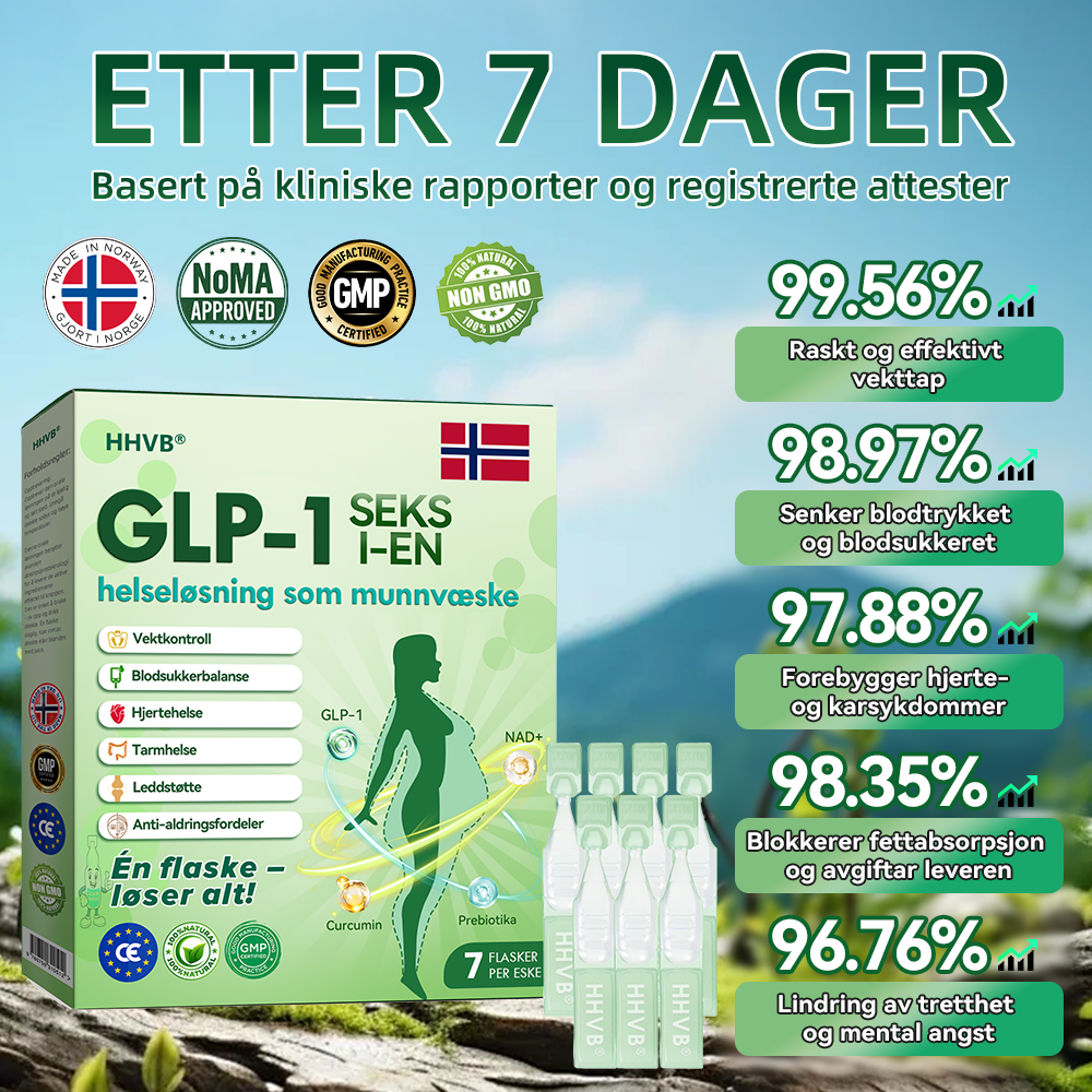 Utholdenhet = Resultater! 🎯 30 % HHVB-rabatt i en begrenset periode. Mange brukere velger å kjøpe 6 esker om gangen (60 DAGERS forbruk), da dette ikke bare stabiliserer resultatene, men også lar dem dra nytte av det fantastiske kombotilbudet! 👍